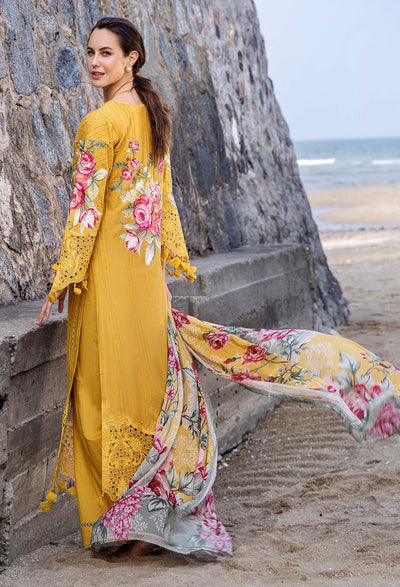 Ocean by AdanLibas Luxury Lawn Collection 2024