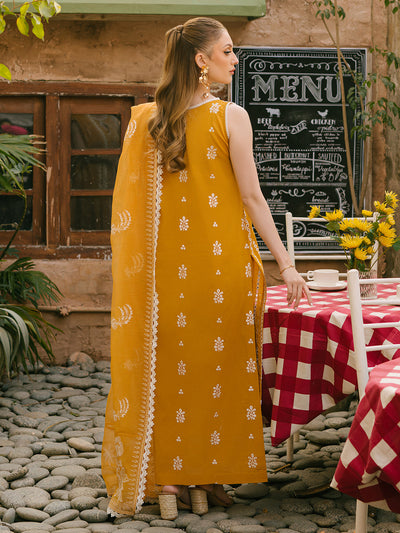 MARUKH BY MAHNUR LUXURY LAWN-SUNFLOWER