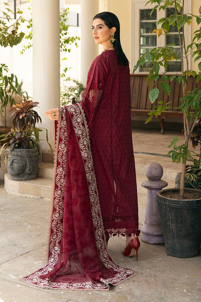 UNSTITCHED EMBROIDERED SELF JACQUARD LAWN SL11-D05
