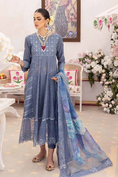 JHOOL- 3 Piece Embroidered Unstitched Suits from Chandni By Nureh Unstitched Eid Collection 2023