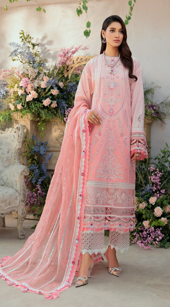Anaya By Kiran Chaudhry Embroidered Lawn Suits Unstitched 3 Piece ACL22-01-PULWASHAY- Luxury Collection
