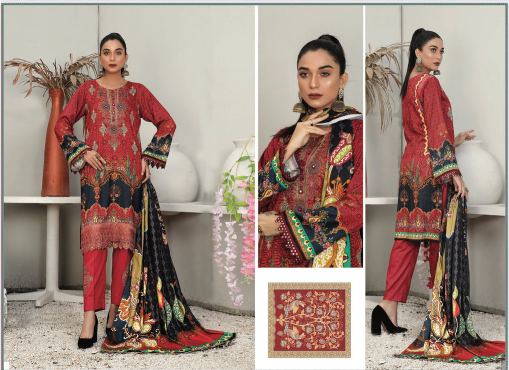 Khidar Rim Jhim Luxury Embroidered Readymade Collection
