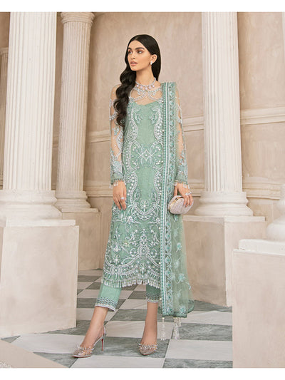 GULAAL Embroidered Organza 3-Piece Suit